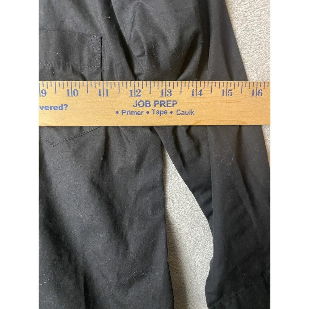 George Boys S Black Button-Up Shirt Long Sleeve